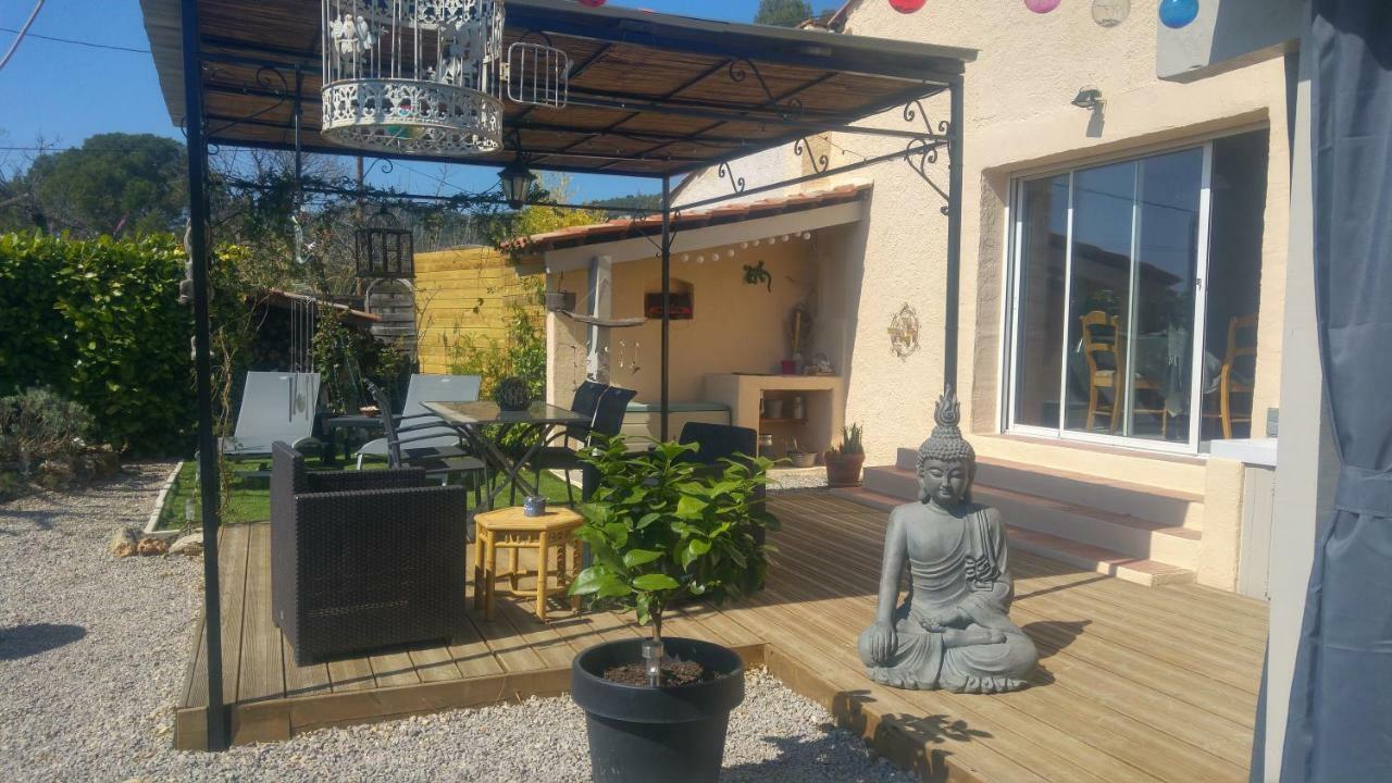 Gite Lapaz/Jacuzzi Prive/Piscine 德拉吉尼昂 外观 照片